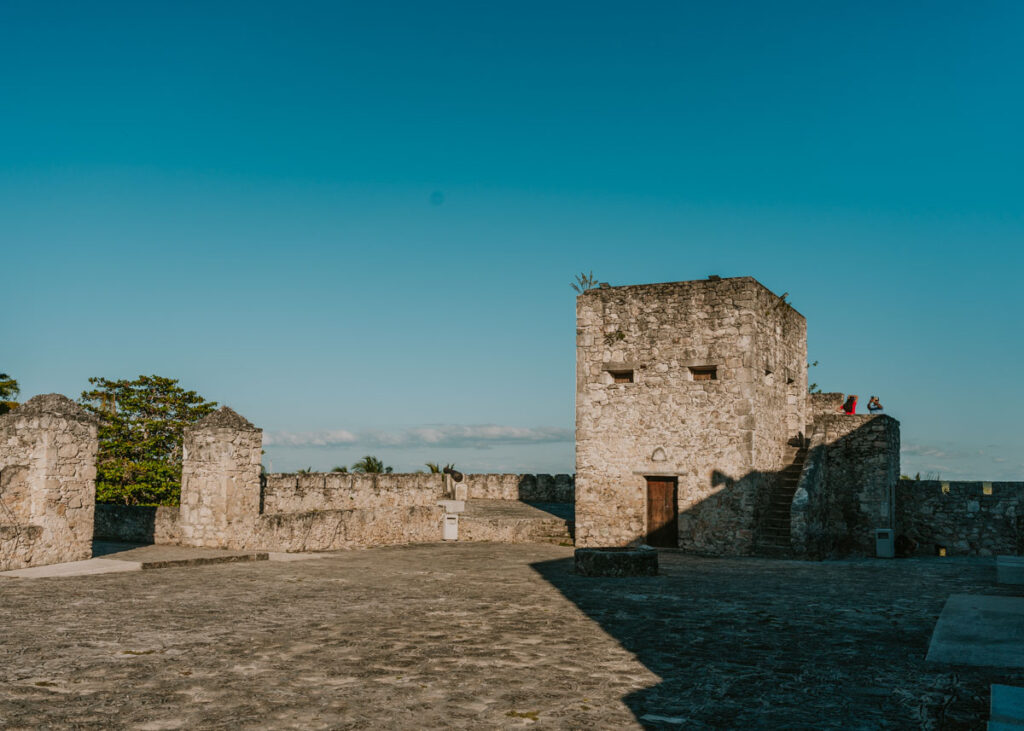 The Fort of San Felipe in Bacalar, Mexico