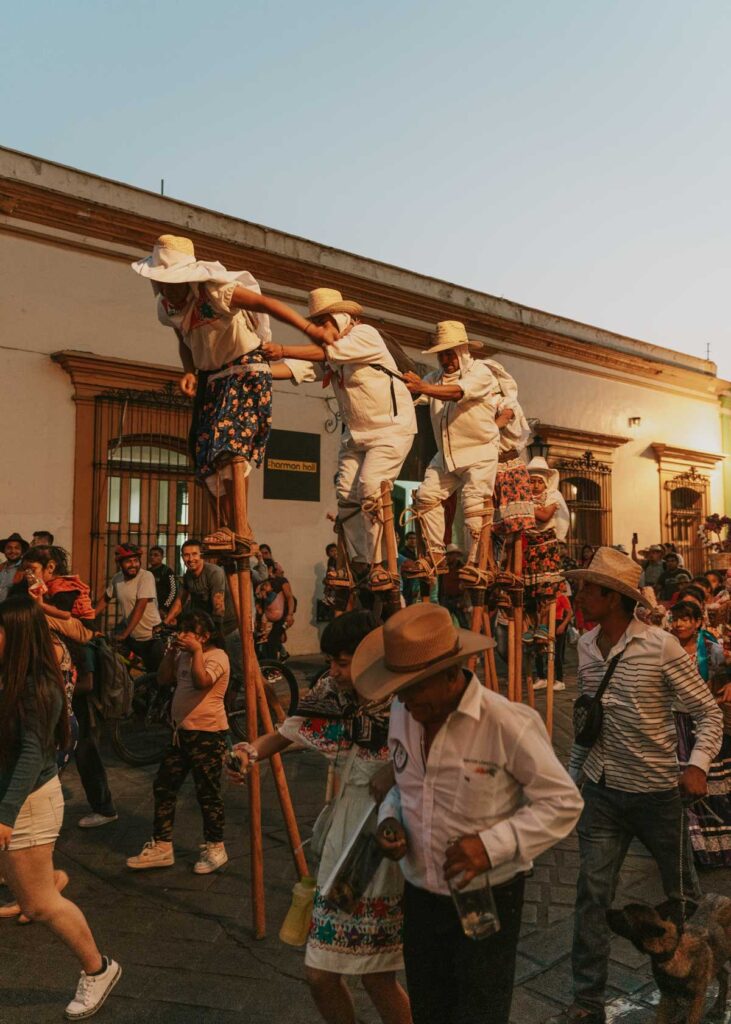 Parade in Oaxaca City
