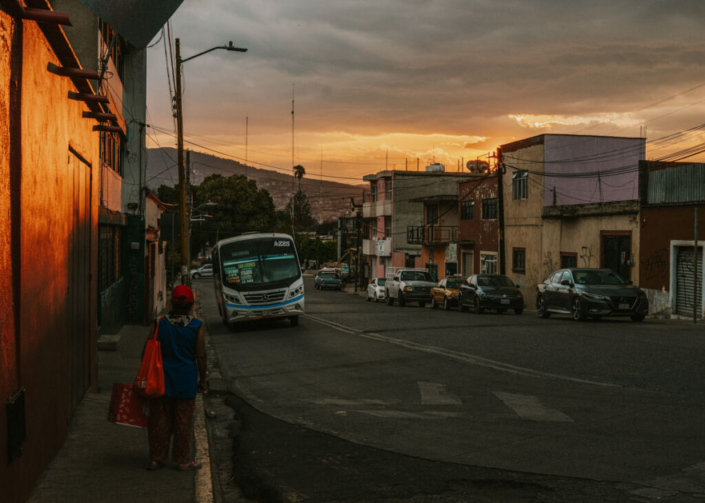 Sunset in Oaxaca City